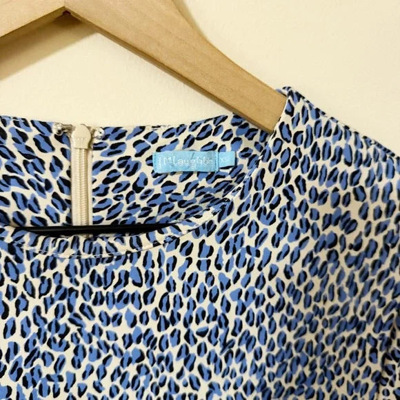 J Mclaughlin Animal Print Dress Womens Pockets Size XS Summer Vacation - Picture 3 of 7